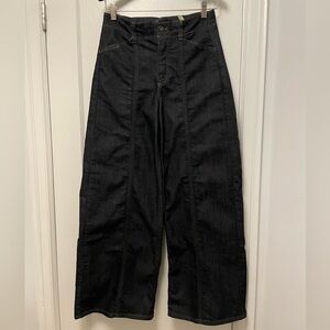 Mavi Wide-Leg Indigo Blue Denim Jeans